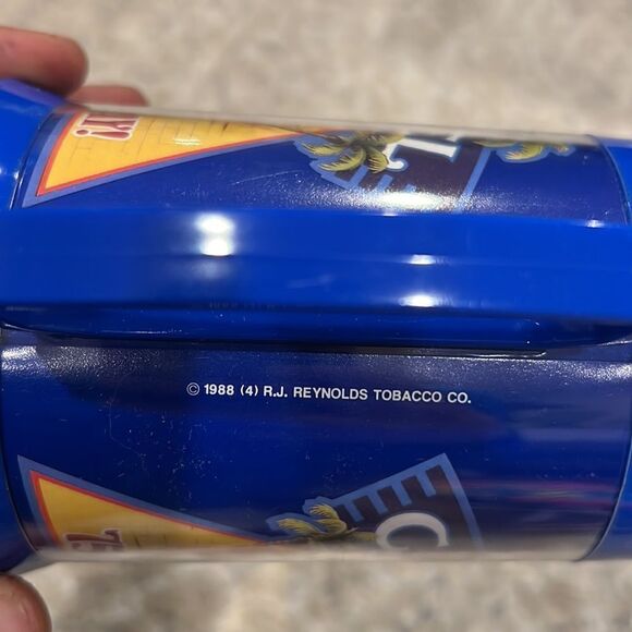 2 Vintage 1988 Joe Camel 75th Birthday Thermo Serv Mug Cup Cigarette Advertising - Picture 5 of 6